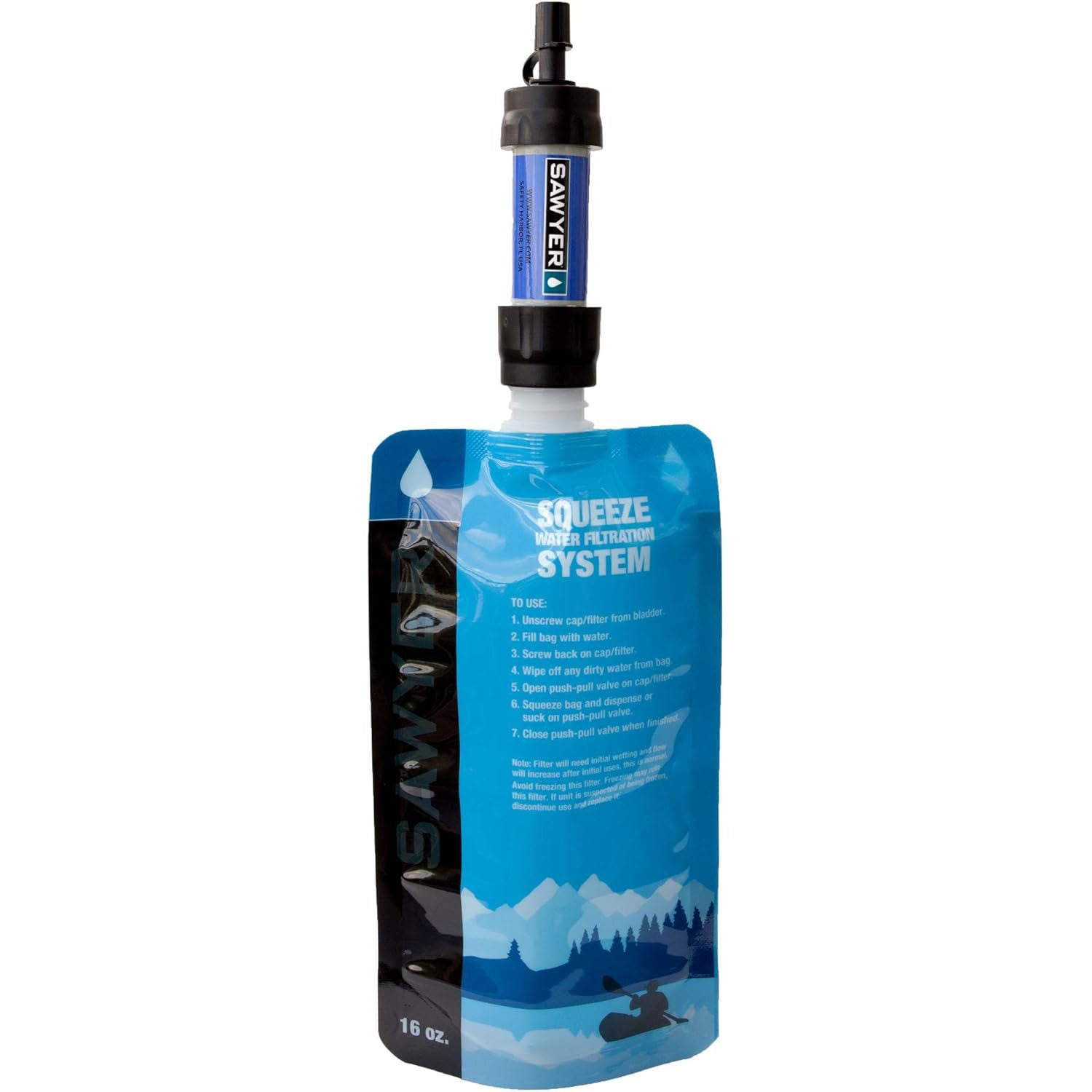 Survival water purifier
