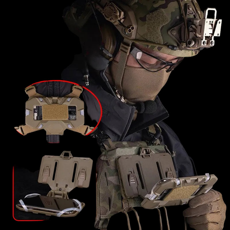 Tactical Chest Rig Phone Holder