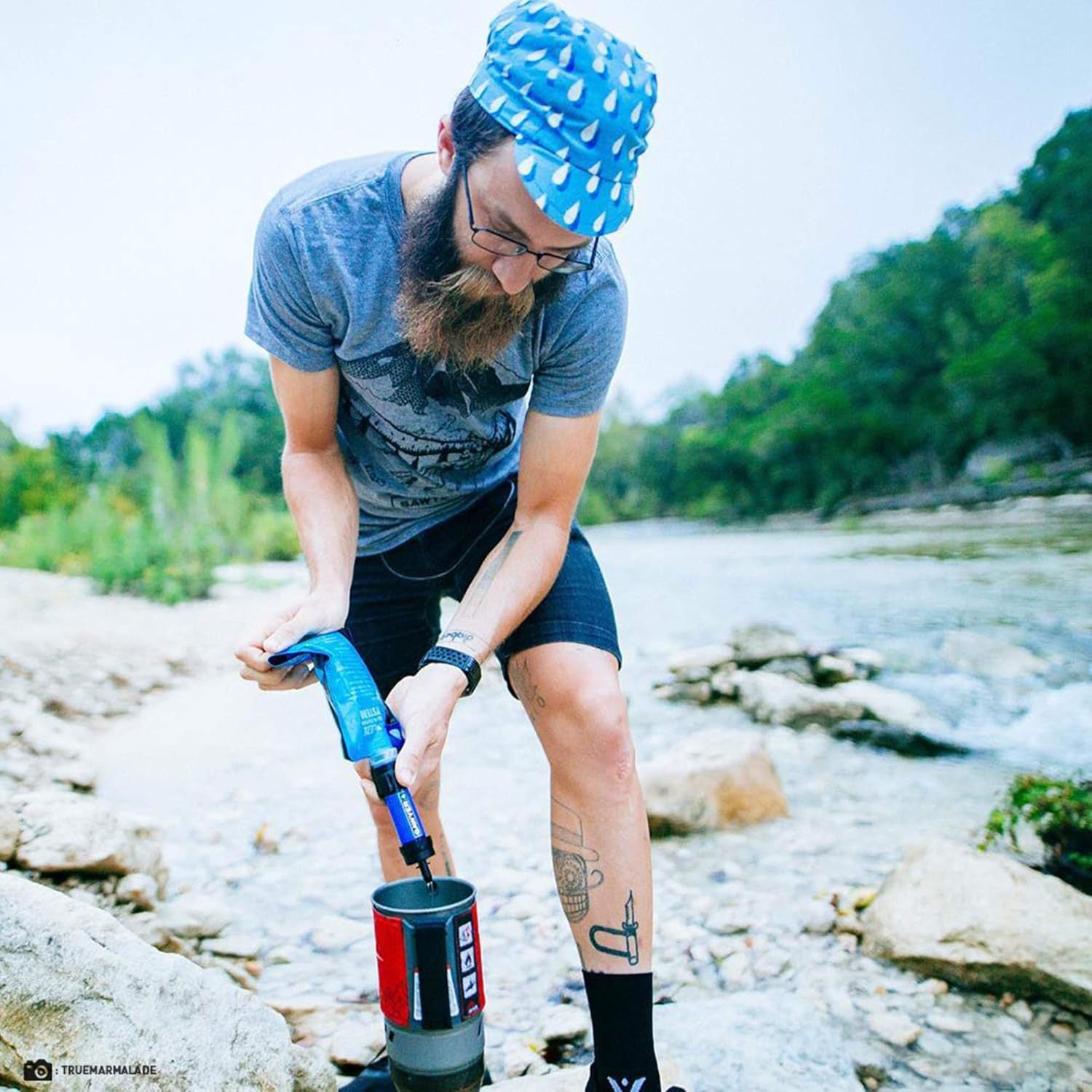 Survival water purifier