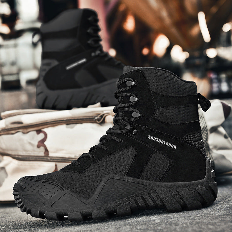Men's High-Top Tactical Hiking Boots