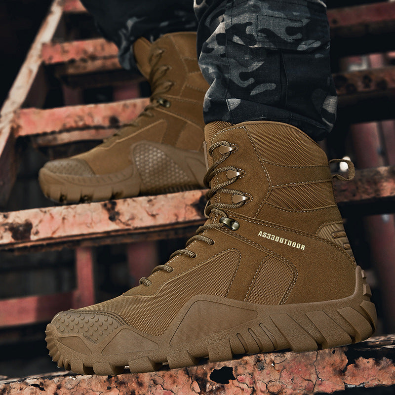 Men's High-Top Tactical Hiking Boots