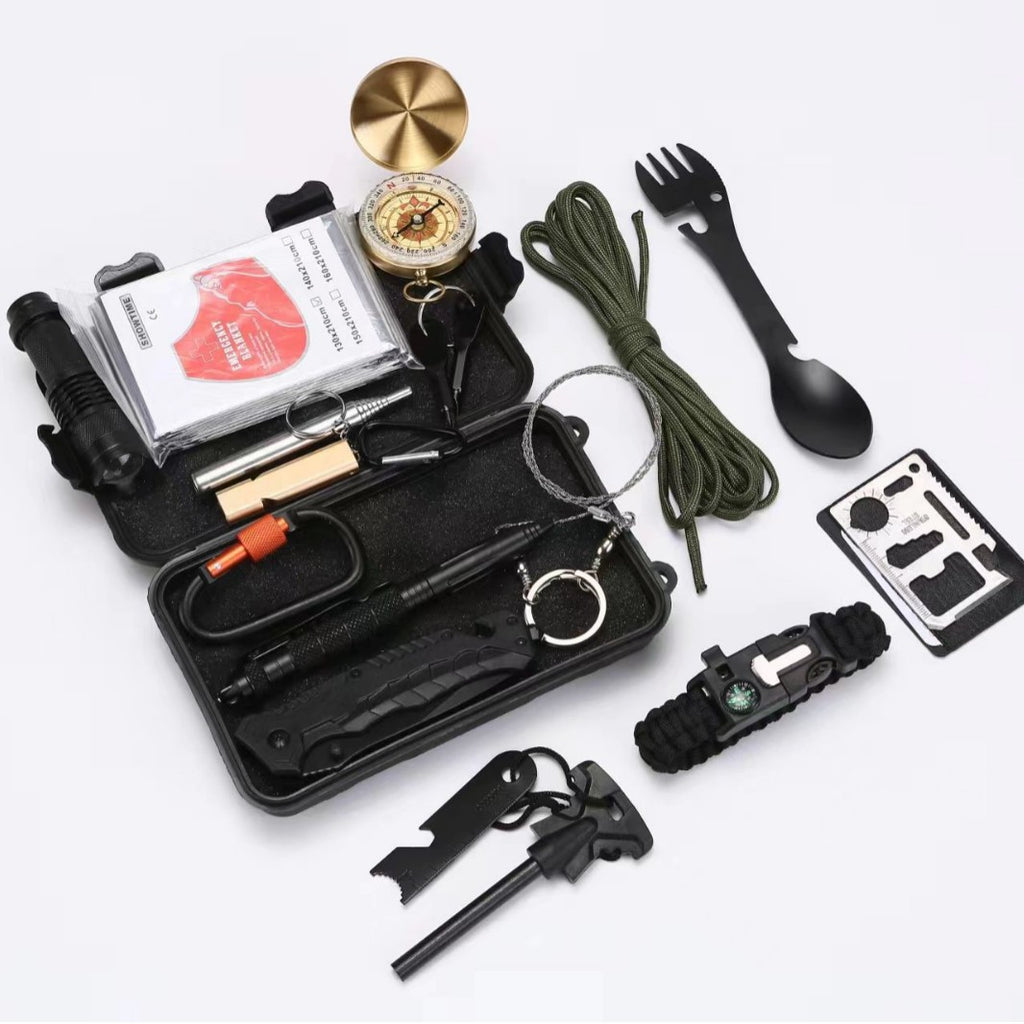 Outdoor Survival Tactical Bag with First Aid Tools